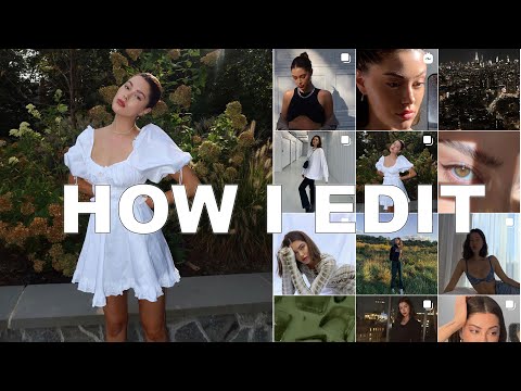 HOW I EDIT MY INSTAGRAM PHOTOS + PLAN AN AESTHETIC FEED