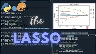 #Python | the LASSO Regression | #Regularization #LinearRegression #pandas #matplotlib
