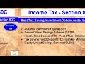 income tax–section 80c – an overview வருமான வரி பிரிவு 80சி ஒரு கண்ணோட்டம் investment in tamil