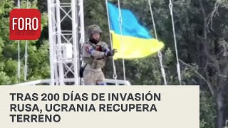 Fuerzas de Ucrania recuperan 2 mil kilómetros cuadrados en poder de Rusia - Las Noticias