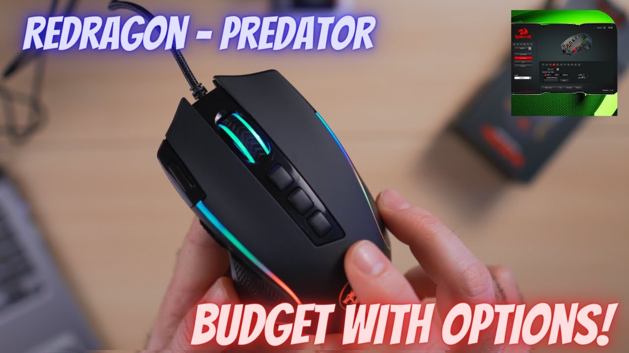 Redragon M612 Predator - Budget Gaming, With A Lot Of Options! - YouTube