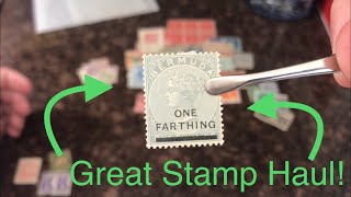 Random Stamp Haul, Mystery Stamp Found!