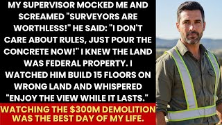 Supervisor Mocked Me "Surveyors Are Worthless!" — Built On Federal Land, $300m Demolition Ruined Him