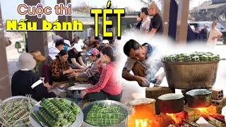 Thi nấu BÁNH TÉT cho vui không ngờ trúng giải lớn khiến bà con vui mừng sung sướng