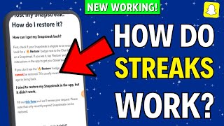 How do Snapchat Streaks Work (2024)