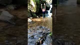 Surya namaskar in water