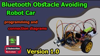 Bluetooth Obstacle Avoiding Robot using Arduino (V 1.0)