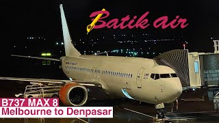 BATIK AIR MALAYSIA’S STRANGE EX-LION AIR B737 Max Economy Class