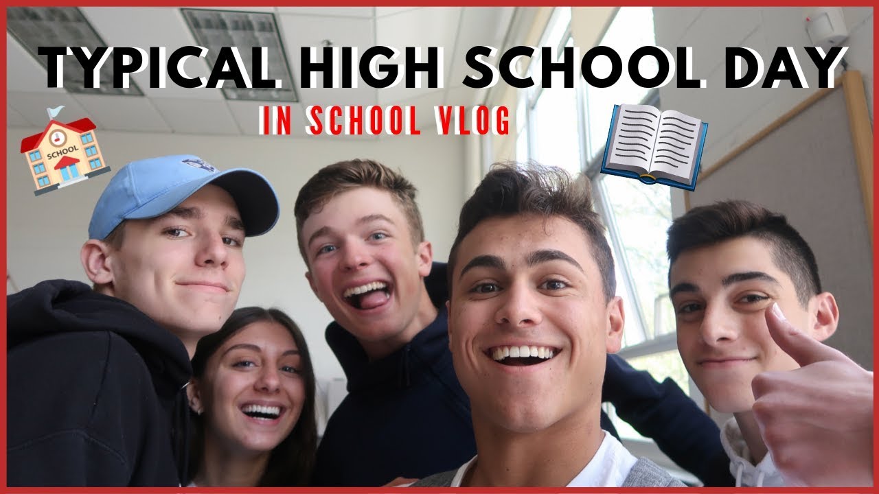 A Day In High School In School Vlog Youtube
