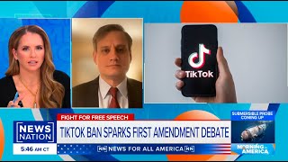 9/16/24 | LJC President Jacob Huebert Discusses Legal Challenges to TikTok Ban on Morning in America