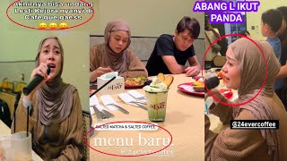 LIVE LESLAR DINNER ROMANTIS DI24AVERCAFEE CANTIKNYA LESTI NYANYI DUET DENGAN RIZKY BILLAR MALAM INI