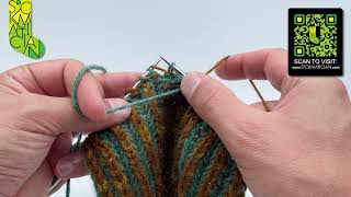 Blip-Free Right-Leaning Double Decrease with Set-Up — A Sockmatician Tutorial