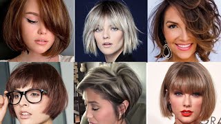 Best TOP 40+ Short length layered Haircuts|| Bob Haircut for women