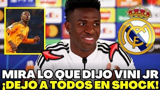 🚨 ¡IMPACTANTES PALABRAS DE VINICIUS TRAS EL HISTÓRICO 3-2 DEL REAL MADRID ANTE EL MANCHESTER CITY!