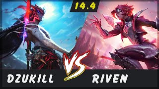 Dzukill - Yone vs Riven TOP Patch 14.4 - Yone Gameplay