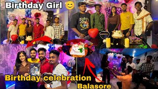 Birthday celebration 🥳 Balasore // Birthday Girls 🤗...😊-//- #hindi #viralvideo #youtube #youtubers