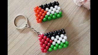 ميدالية علم فلسطين How to bead Palestine Flag #طوفان_الأقصى #غزة #gaza