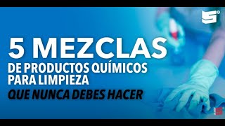 Los 5 errores en mezclas de productos químicos para la limpieza del hogar