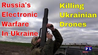 Russia Uses Electronic Warfare Jamming To bring Down Ukraine Drone Warfare