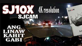 SJ10X SJCAM Unboxing and quick review | Night video footage budget action camera sobrang sulit