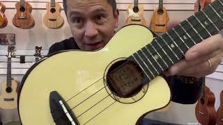 ANueNue US-200 Moon Bird Soprano Ukulele Demo/Review at Aloha City Ukes