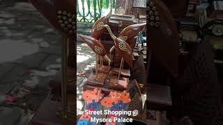 Street Shopping @ Mysore Palace#YouTubeshorts# Handicrafts#