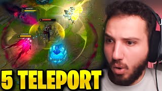 5 Kişi 1 Kişiye GİRERSE.. (5 Teleport COMP) | KassadinsCreed