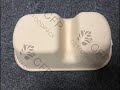 2 compartments 26oz and 32oz ecofriendly food container