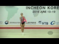 MAGDALENO Maria Sol (ARG) - 2016 Aerobic Worlds, Incheon (KOR) - Qualifications Individual Women