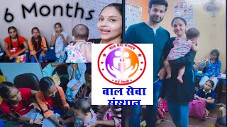 Her 6th Month Birthday at Bal Sewa Sansthan|NGO| Orphanage In Delhi| @PragatiAdivlogs