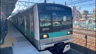 【試運転】 常磐線E233系2000番台 北松戸駅停車