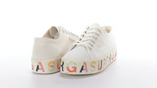 Superga 2740 Mutlicolor Lettering Sole SKU: 9925410