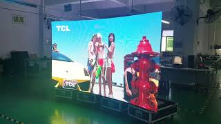 indoor and outdoor foldable LED screen /onumen flexible LED display Smart 6 for Rental