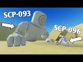 SCP 096 VS SCP 093 - Roblox SCP