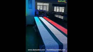 Daylux led flexible strip aging line, 8 hours per batch, making sure no defective before shipping