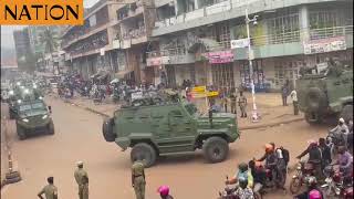 Heavy military presence in Kampala ahead of polls