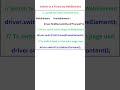 Handling iframes in web application testing || Selenium Java