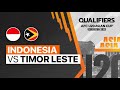 Indonesia U20 vs Timor Leste U20 - AFC U20 Championship Qualification