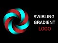 Create a Swirling Gradient Logo in Adobe Illustrator | Gradient Logo Tutorial