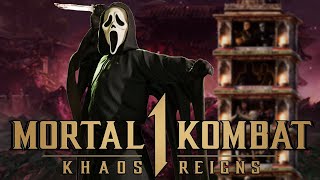 Mortal Kombat 1 - Ghostface Klassic Tower Gameplay MK1