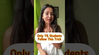 Only 1% Students Know This Trick | Smart Study Technique | Shorts | Topper's Secret | Shubham Pathak
