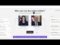 kamala vs trump debate simulator built on lyzr s agent studio