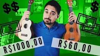 Ukulele De R$60 Vs R$1000