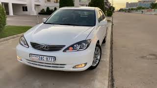 មេឡាន 2002 Camry បាឡែន XLE Half Full Option | របៀបទិញឡានឃ្លាំង