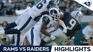 HIGHLIGHTS: Rams vs Raiders | Preseason Game 1, 2019