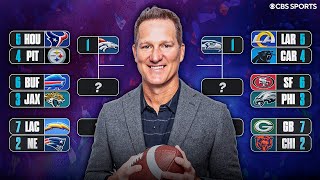 Former NFL QB predicts NFL Playoff bracket and crowns a Super Bowl Champion 🏆