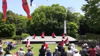 八おとめ天女 第10回よさこい夢まつり白鳥庭園会場 演舞