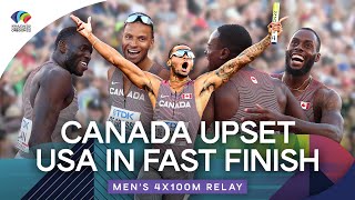 Men's 4x100m Final | World Athletics Championships Oregon 2022
