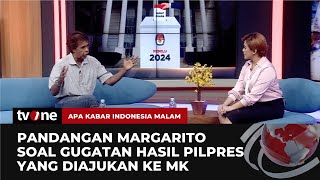 Margarito Kamis: MK Sudah Diformat Secara Konstitusi untuk Menangani Hasil, Bukan yang Lain | tvOne