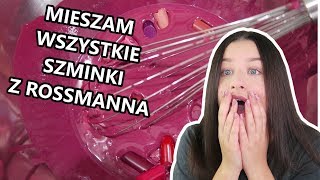 Mieszam WSZYSTKIE szminki z Rossmanna!